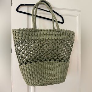 Target straw tote/beach bag
